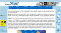 Desktop Screenshot of plcopen.org